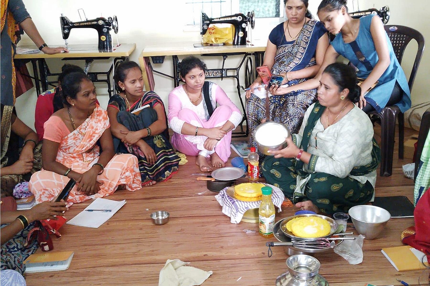 Bakery Product Making Workshop for Rural Women