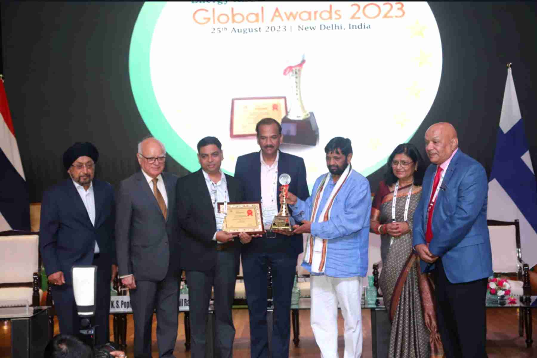 Sudarshan receives the EEF Global Sustainability Award 2023