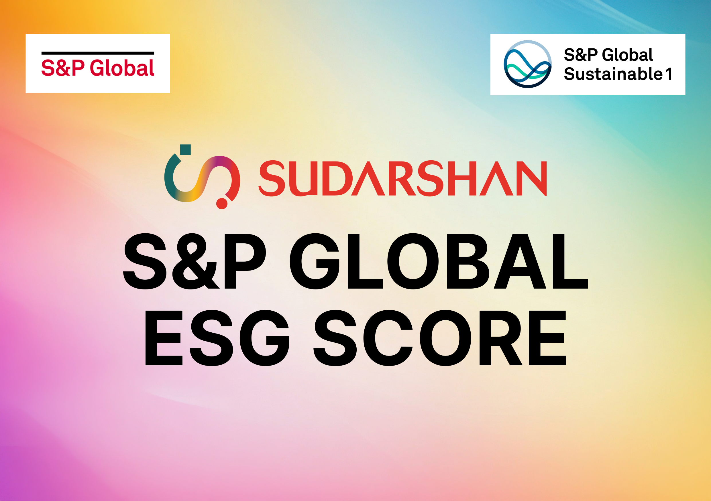 Sudarshan Achieves 66/100 ESG Score with 13-Point Year-on-Year Improvement